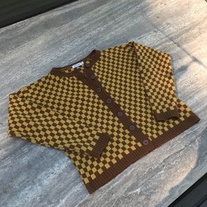 gimaguas camel chess cardigan